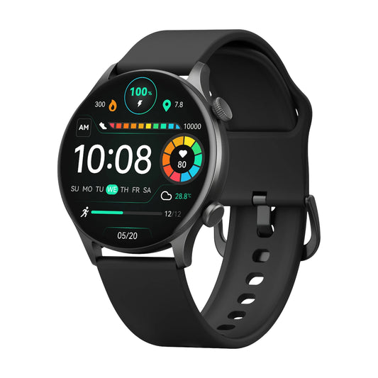 Smartwatch with Bluetooth Calling – 1.43" AMOLED Display, Fitness Tracker, IP68 Waterproof, Compatible with Android & iOS